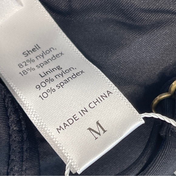 Andie Swimwear Rio Black Bikini Top Size Medium NWT - Picture 7 of 10